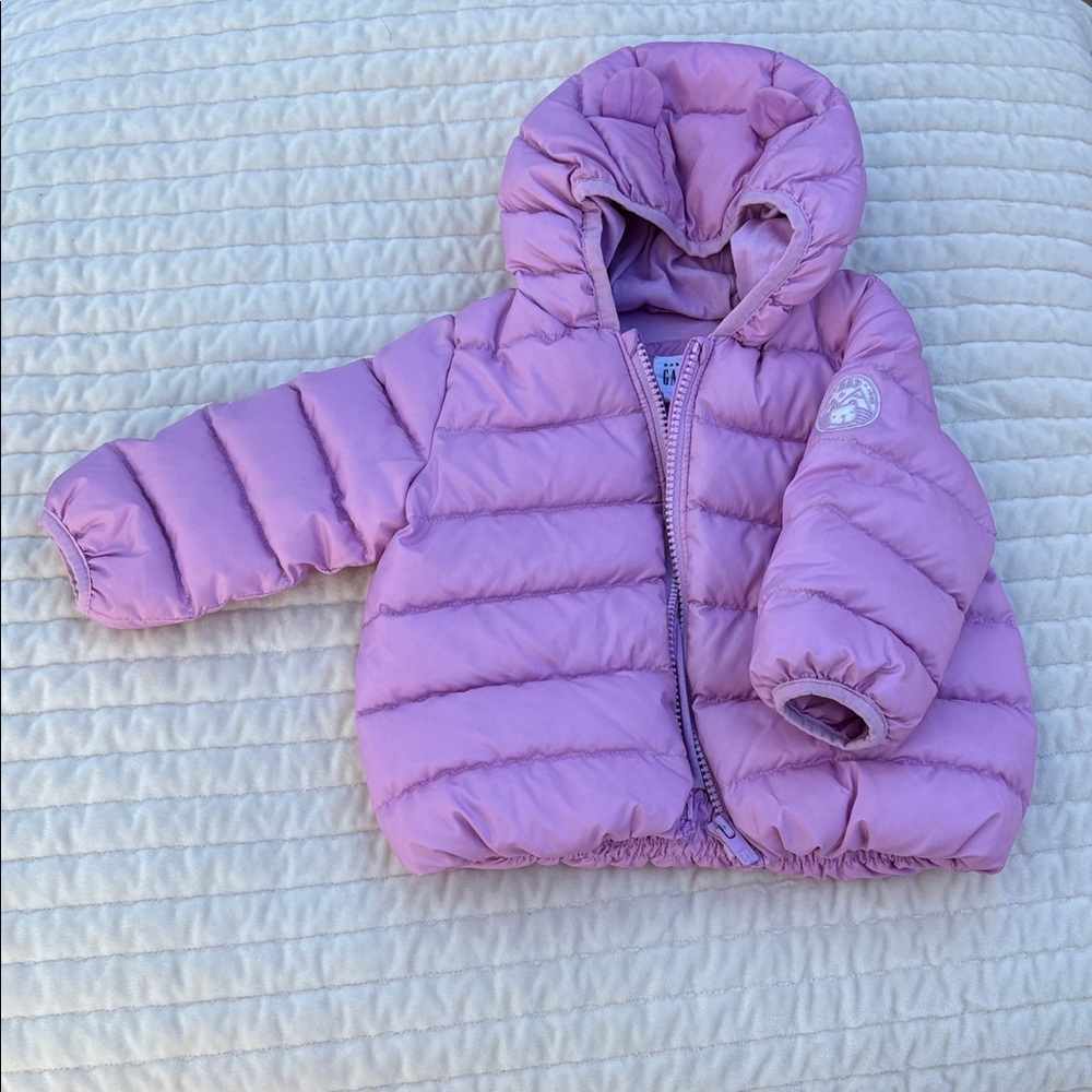 GAP 12-18 months Baby Light Purple/pinkish winter Jacket